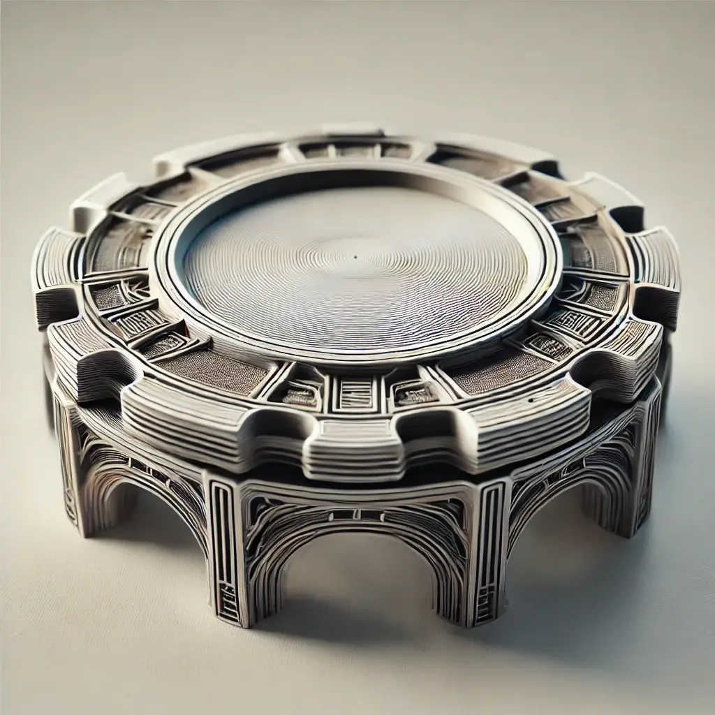 un sous-verre imprimé en 3D