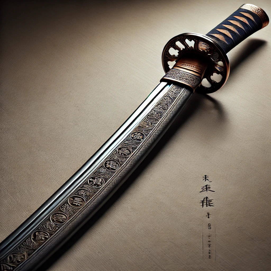 Un katana imprimé en 3D