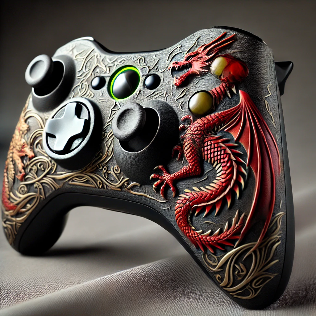 Une coque de contrôleur personnalisée Xbox 360 imprimée en 3D